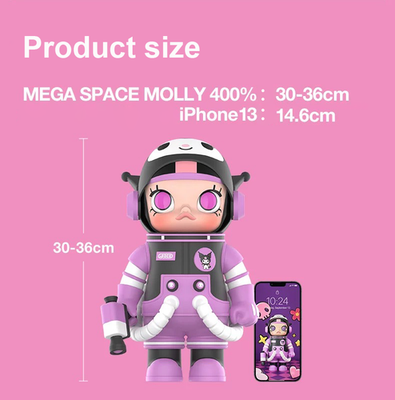 Pompompurin -mega Space Molly 400% Sanrio Family Series Blind Box