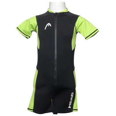 Head, Neoprenanzug, Größe: 164, Schwarz/Grün, Sonstiges, Unisex (Kinder) #6Am