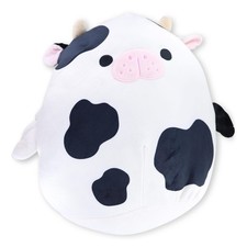 Squishmallow 8 Zoll Sea Life Plüsch | Alita Die Schwarz Gefleckte Weiße Seekuh