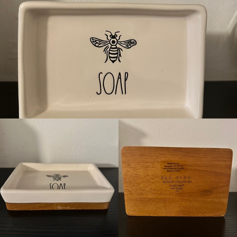 Bee Soap mold Rae dunn
