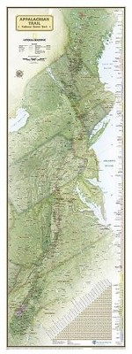 Nat Geo Maps Appalachian Trail Map [in gift box] (Map)