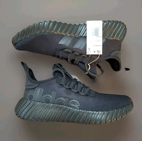 Adidas Athleisure Kaptir 3.0 Us Uomo 9 Donna 10 IE6614 Nero Nuovo con scatola