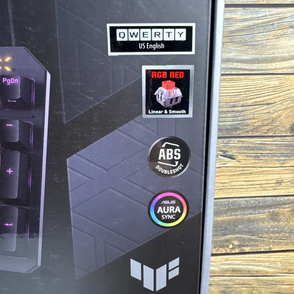 ASUS TUF Gaming K3 Gen II Optical-Mechanical RGB Keyboard - Image 3 of 4