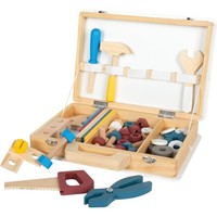 Legler Small Foot Werkzeugkoffer Workshop Kinderwerkzeug Ab 3 Jahre Holz Bunt