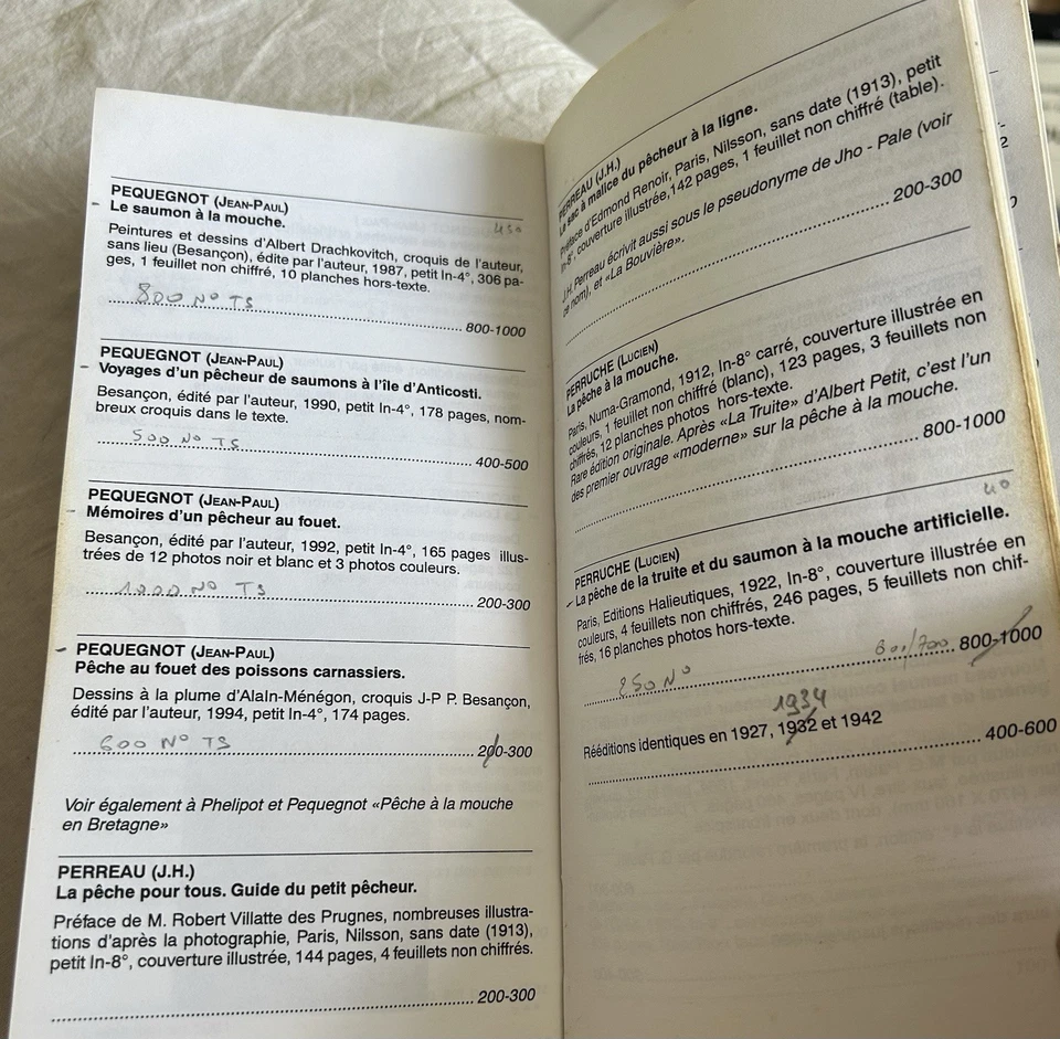 Bibliographie Les Livres De Pêche En Français L’argus De La Pêche À La Mouche - Photo 3/3