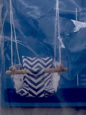 Canvas Baby Swing Wooden Hanging Swing Seat Chair