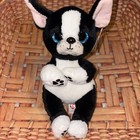 Ty Beanie Baby Bellies - Tink the Boston Terrier Dog (6 Inch) 2023 New Plush Toy