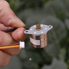 20mm Micro 2-Phase 4-Wire Stepper Motor   15  Step Angle, 18mm Extended Body