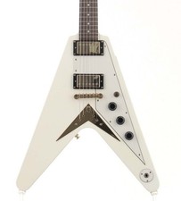 Epiphone 1958 Korina Flying V Alpine White con borsa gig USATO