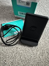 INIU Wireless Charger Stand, 15W Qi Fast Charging Dock Phone Charger Open In Box