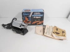VTG OSTER IMPERIAL 138-11B Swedish Style MASSAGER Hand Held Unit 2-Intensity USA