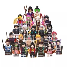 Set Of 10 Demon Slayer Mini Figures