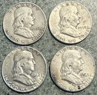 Franklin Half Dollar Silver Business Strike 1958-1963