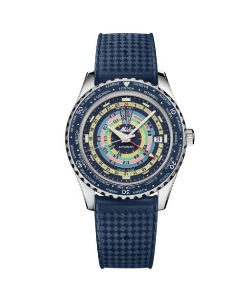 Mido Ocean Star Decompression Worldtimer Automati… - image 1