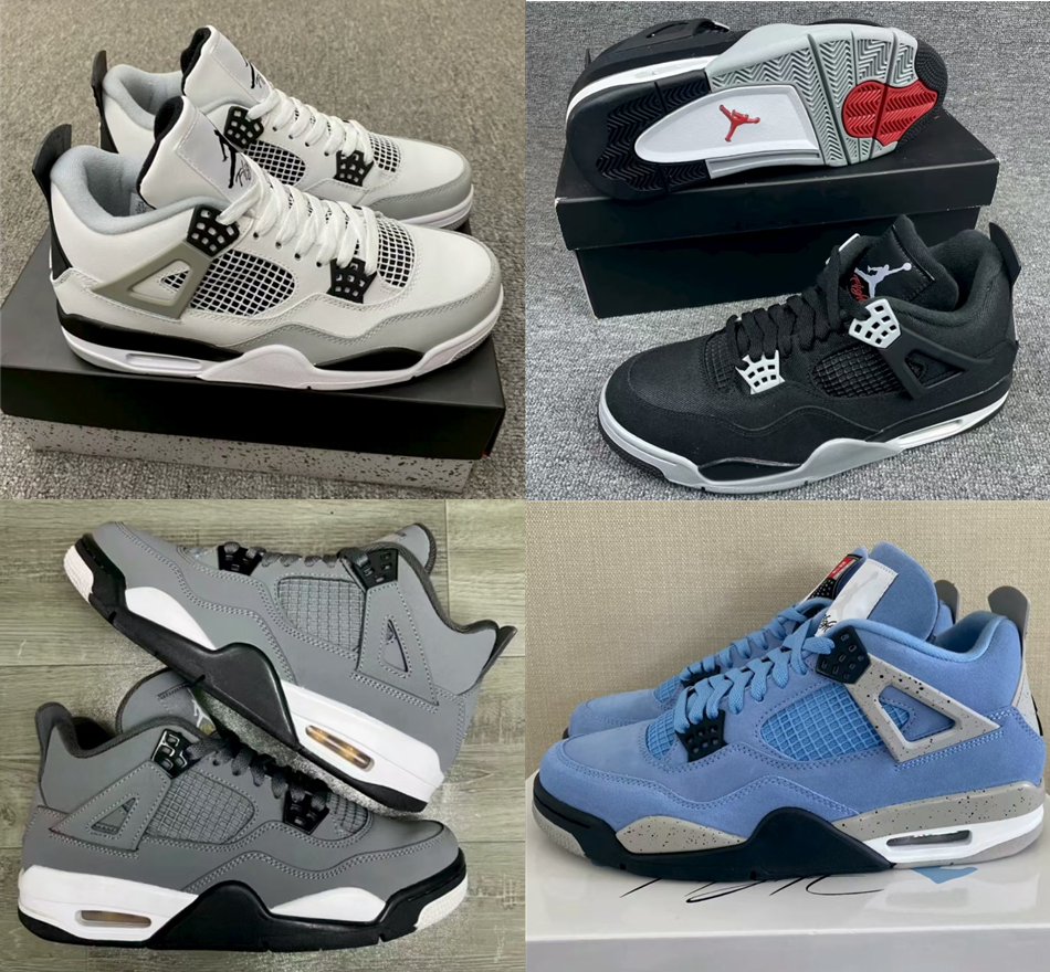 Jordan Air Jordan 4 Mid-Top Men's Retro Basketball Shoes