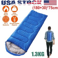 4 Season Single Sleeping Bag - Premium Waterproof Camping Hiking Envelope Bags