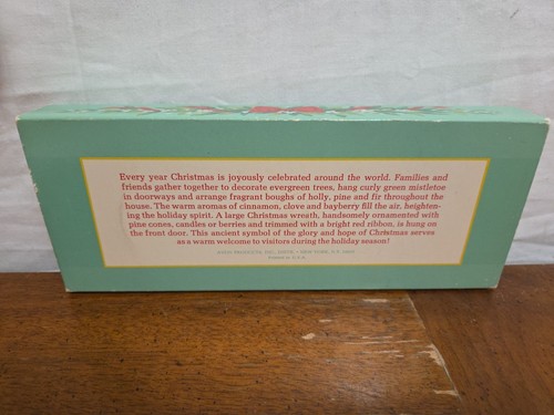 Avon Bayberry Corone Sapone (3) Scatola Originale 1975 Vintage Profumato - Foto 2 di 2