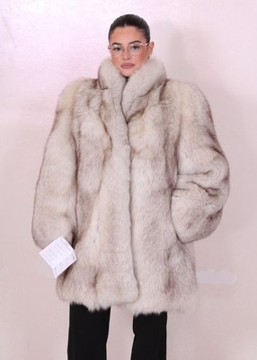 JACKET FOX FUR COAT FUCHS PELZMANTEL FOURRURE RENARD GIACCA PELLICCIA VOLPE
