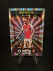 Ben White Silver Laser Panini Score 2023 Arsenal Premier League