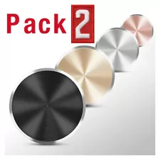 2-Pack Metal Plate Universal Sticker For Phone Magnetic Car Mount Magnet Holder