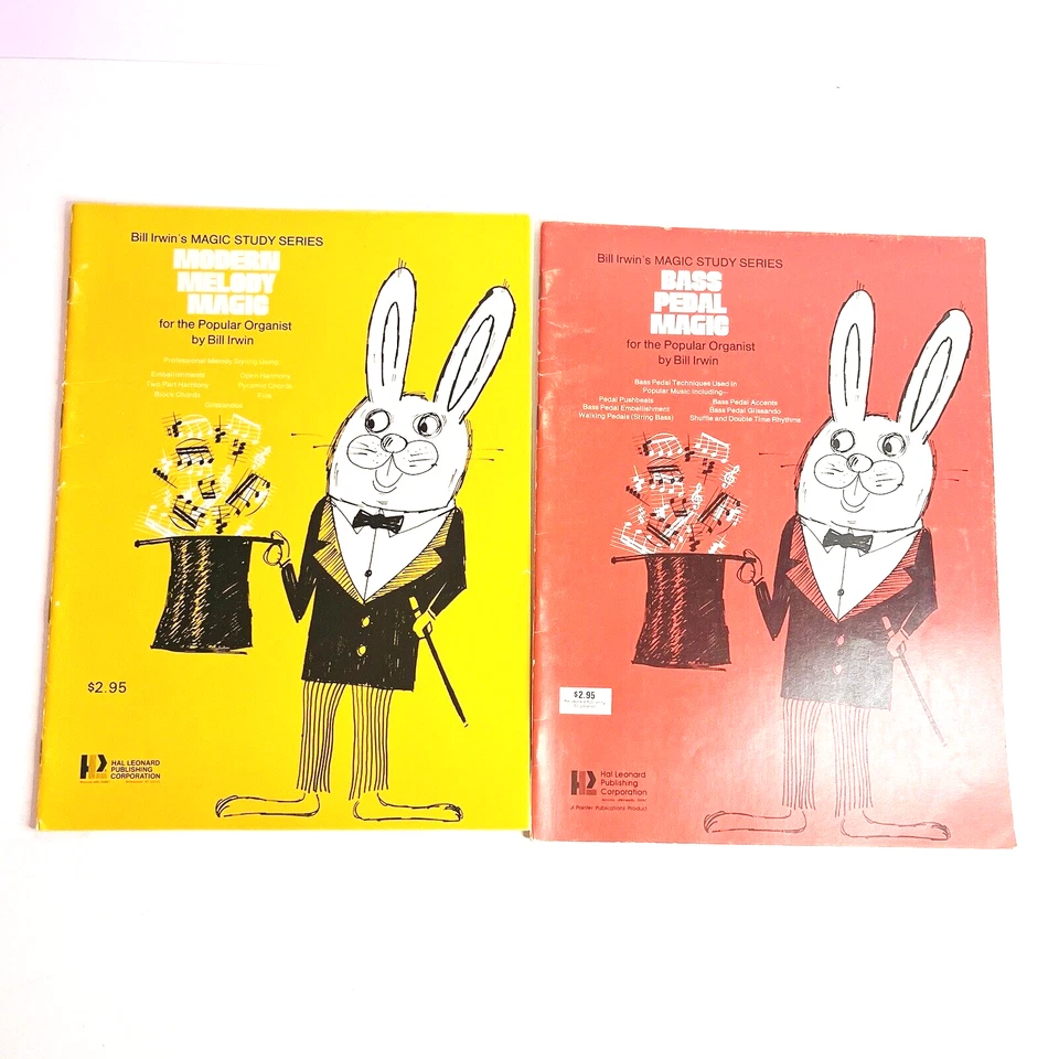 1963 Bill Irwin Magic Study Series Órgano Hojas Mezcla Lote de 7 Libros Foto 3 de 4