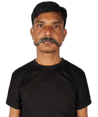 HPO Adult Men's Watson Fake Human Facial Hair Mustache, M-1268 - Picture 17 of 51