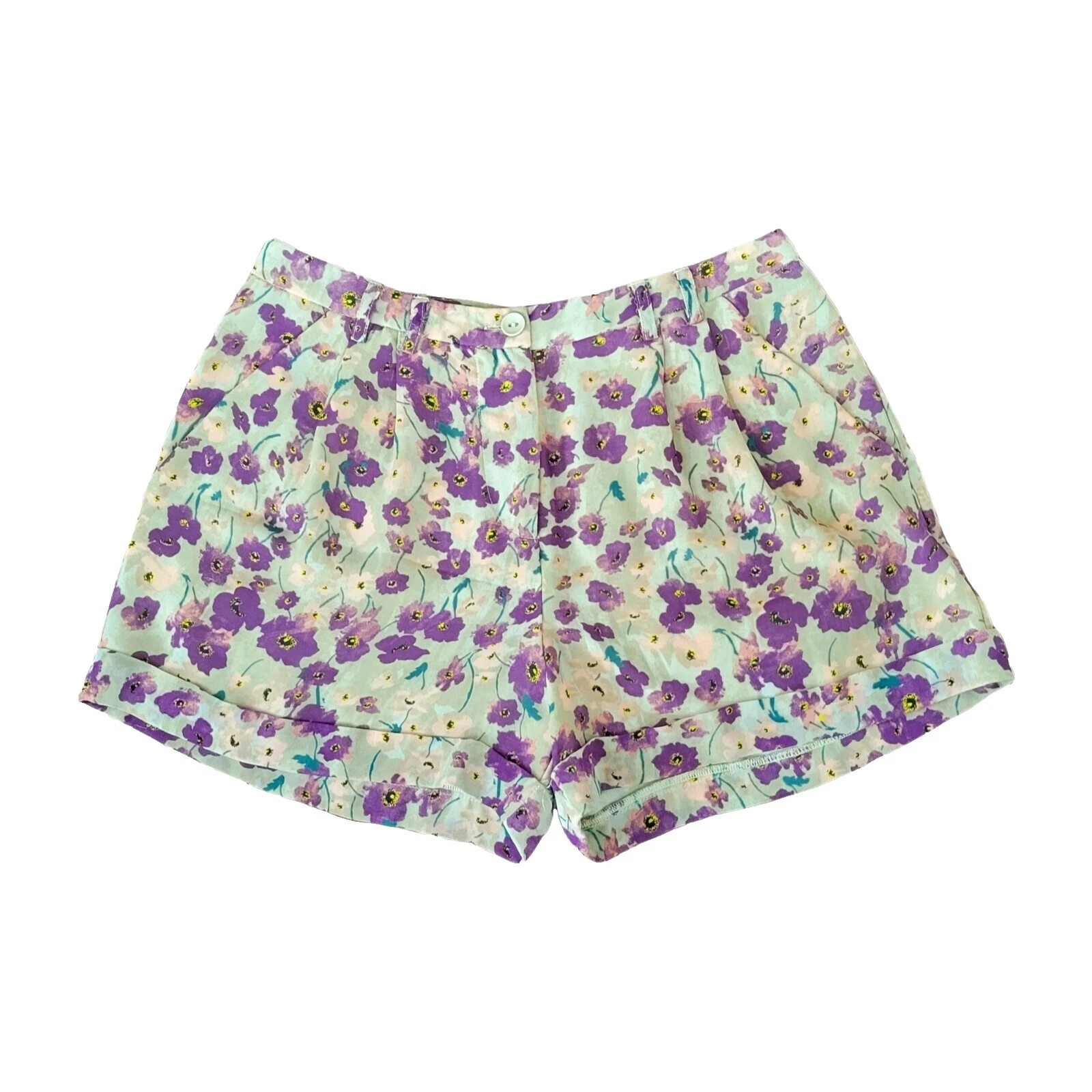 Kimchi Blue Floral Regular Size Shorts for Women