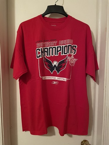 XL 1998 Washington Capitals Eastern Champs T-shirt