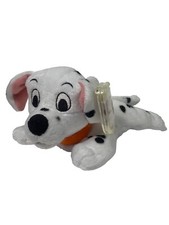 101 Dalmations Freckles Star Bean Plush Beanie Dog With Tag  Protector 1998 NOS