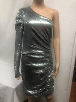 Pailletten Kleid Damen Rinascimento Ref 038X990 GrößE Xl Farbe Silber Neu