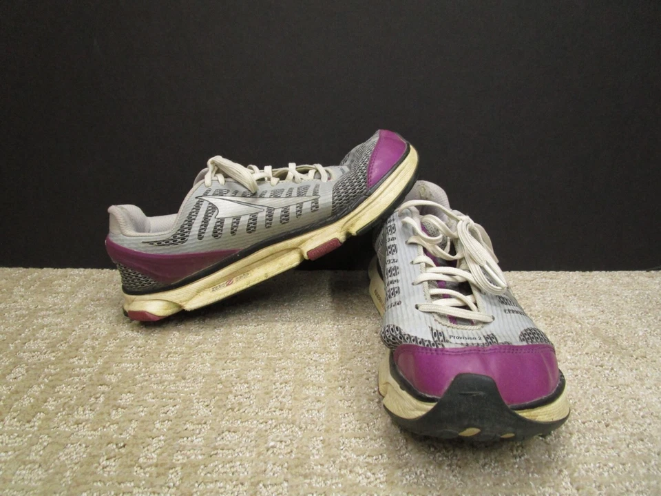 Zapatillas deportivas Altra para mujer 9 plateadas púrpura Provision 2 Zero Drop A2544-1 Foto 4 de 4