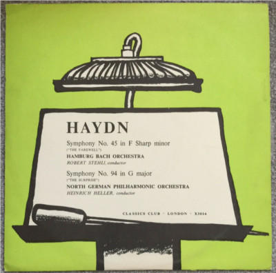 Haydn    Symphony No.45 In F Sharp, Symphony No.94 In G Major LP