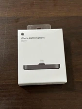 Apple Lightning Dock Black iPhone 14 13 12 11 Xs X 8 7 6 6s 5 MNN62AM/A A1717