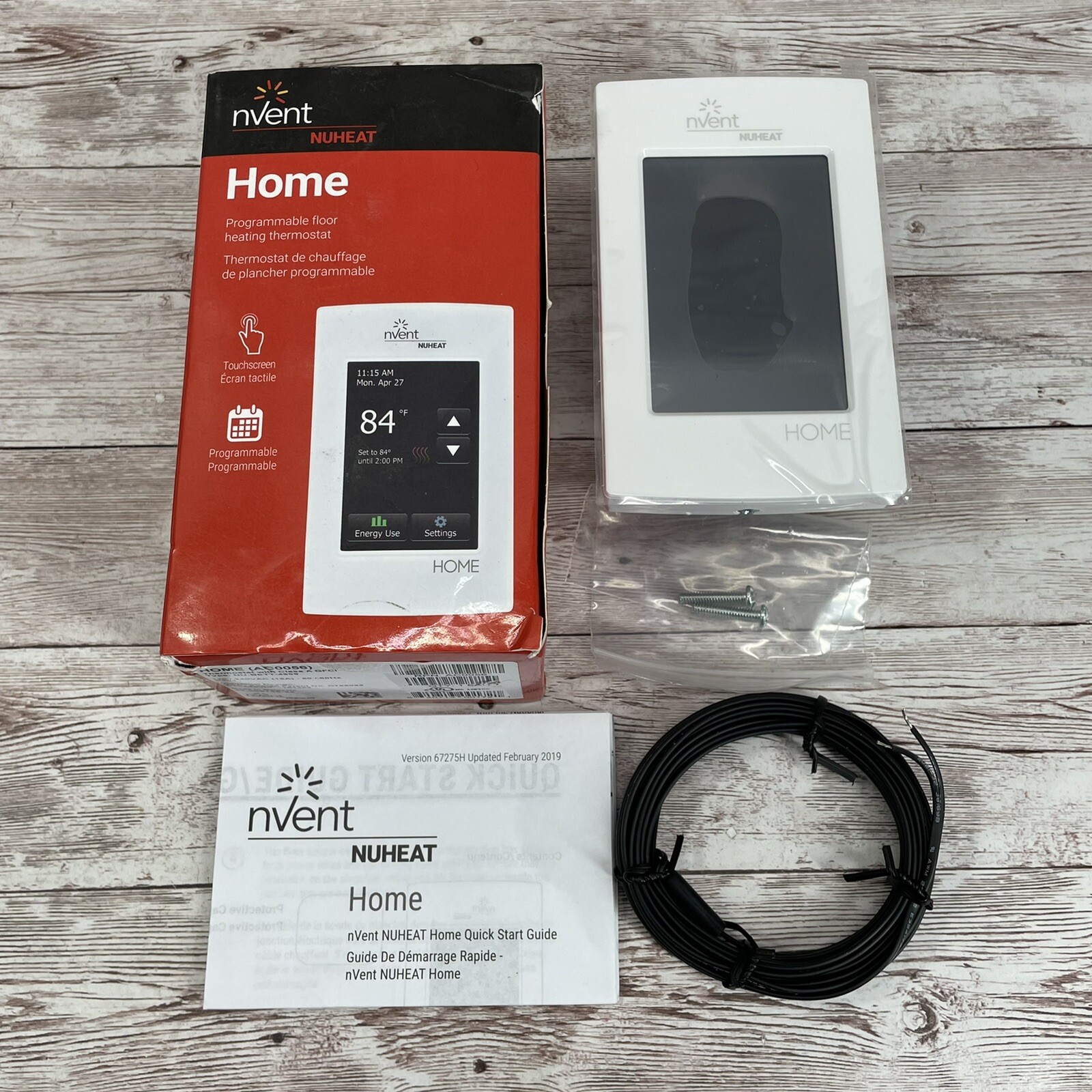 Nvent Nuheat Nuheat Signature Thermostat Manual Underfloor Heating