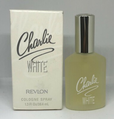 Charlie Revlon White  Cologne Spray 1.3  fl oz boxed 