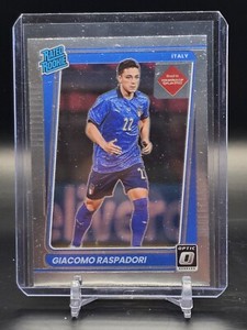 Giacomo Raspadori 2021 Donruss Optic Holo Rated Rookie #187