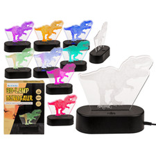 3D Dinosaur Kids Colour Changing T-Rex Night Light LED 20cm Mood Lamp Gift