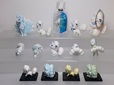 Alolan Ninetales Vulpix Pokemon Figure Takara Tomy Re-ment PC