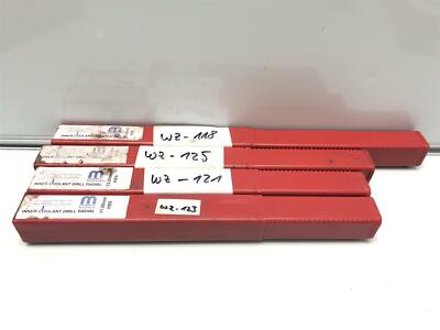 Set MOHR HSS Kühlkanalbohrer Radial Spiralbohrer Bohrer 25 15 13 11 mm
