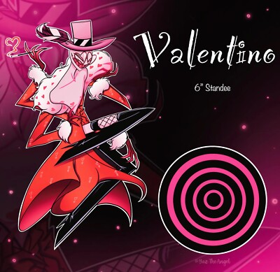 Hazbin Hotel Valentino Valentine Inspired Standee | eBay