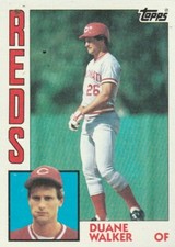 FREE SHIPPING-MINT-1984 Topps #659 Duane Walker Reds PLUS BONUS CARDS