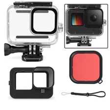 Accessories Kit Diving Waterproof Underwater Cover for GoPro Hero 12 11 10 9