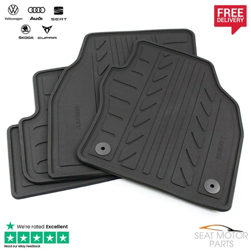 Genuine SEAT & Arona Front & Rear Rubber Mats 2017 Onwards eBay