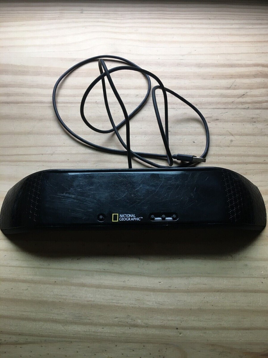 National Geographic Speaker (?) 5V 16KHZ w/ Color Lights Micro USB