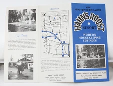 Hahn's Roost Resort Brochure. On Big Spider Lake. Hayward, Wisconsin.