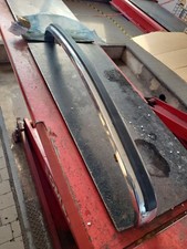 Paraurti Anteriore Inox Cromato con paracolpi in gomma Per FIAT 126 auto d'epoca