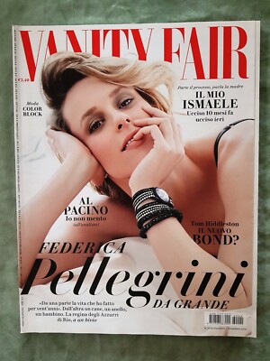 18 VANITY FAIR FASHION MAGAZINE 20 2016 FEDERICA PELLEGRINI AL PACINO HIDDLESTON