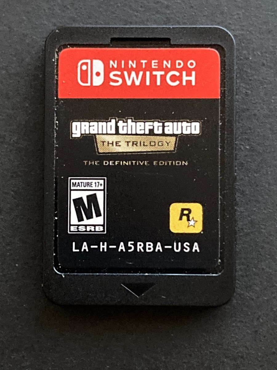 Definitive Edition Nintendo Grand Theft Auto Switch Nintendo Grand