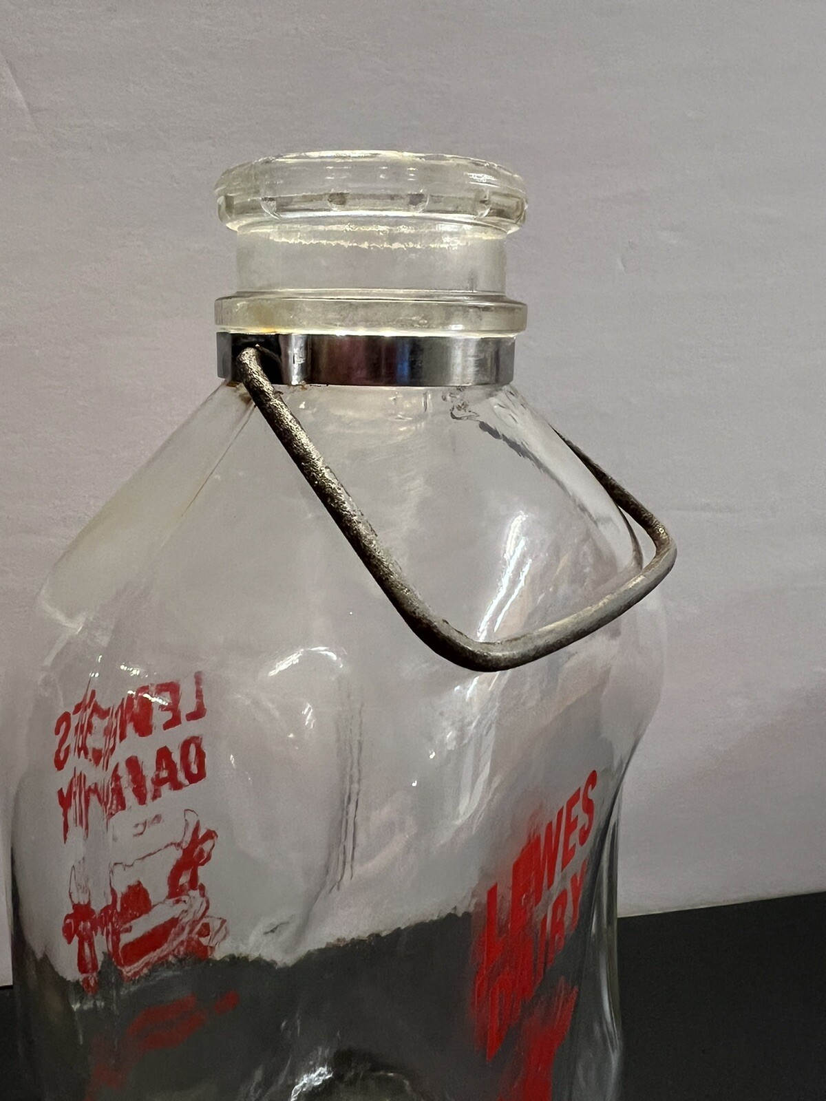 Vintage Lewes Dairy 1/2 Gallon Milk Bottle eBay