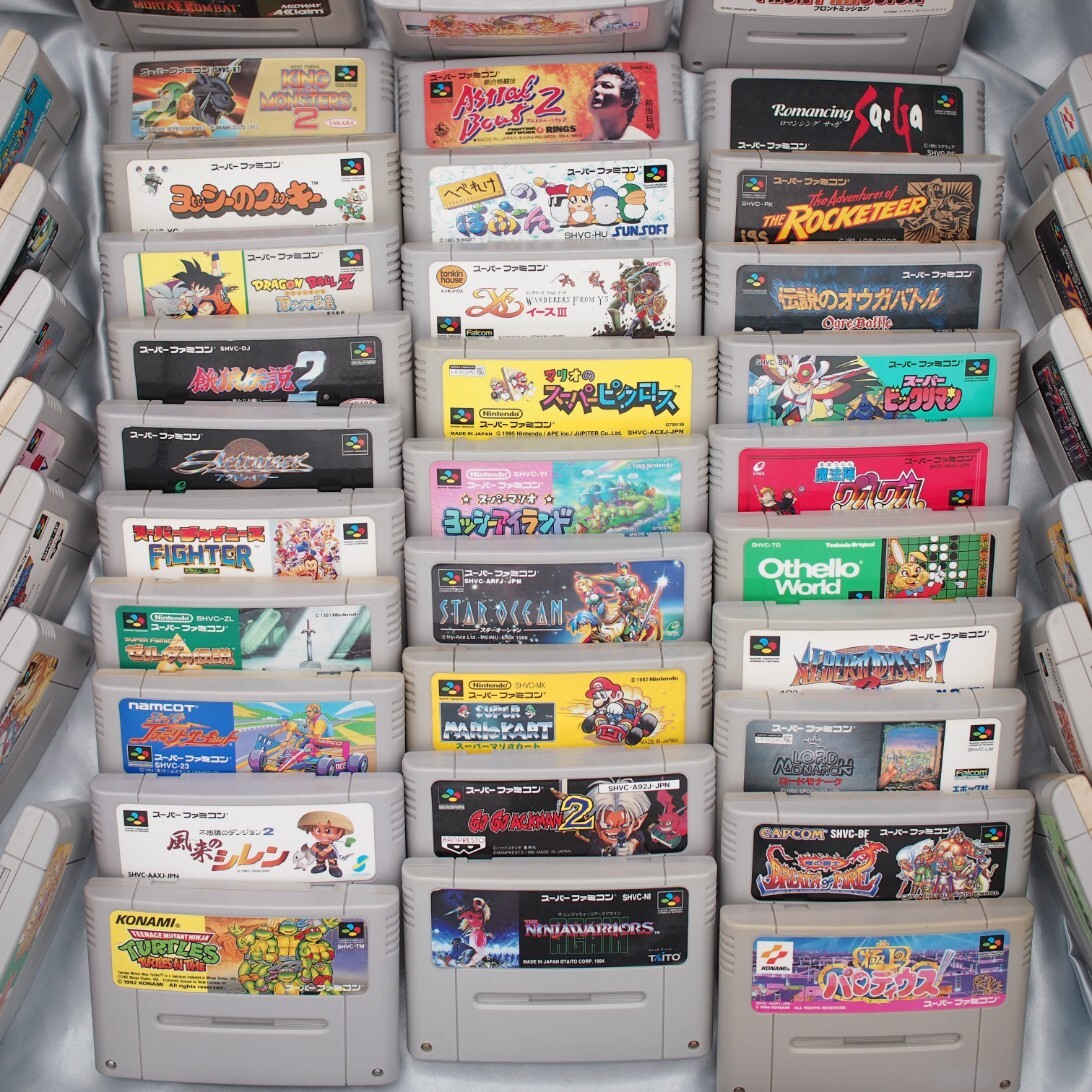 Nintendo Super Famicom Game SFC SNES Only Soft Tested Working Japan